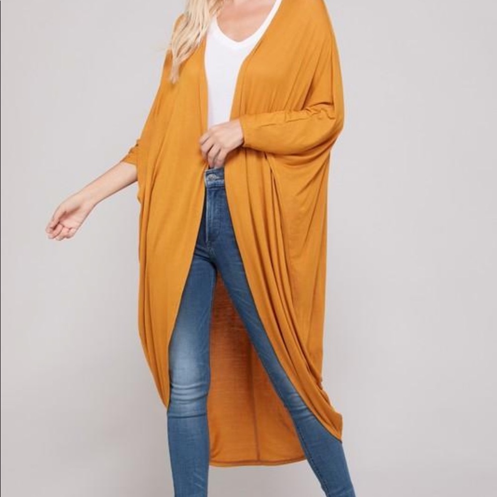 Mustard Cardigan - Picture 3 of 3